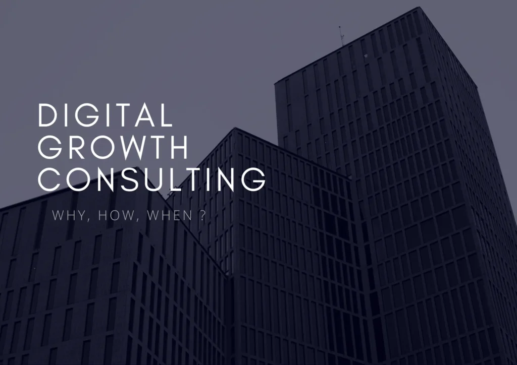 Digital Growth Consulting – Why ,How, When?